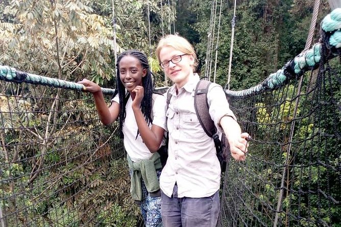 1 Day Canopy Walk Adventure in Nyungwe Forest National Park - Crossing the canopy bridges above Nyungwe