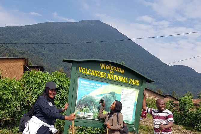 A day trip _ Mount Bisoke Hike Adventure - A village stop and banana beer tasting