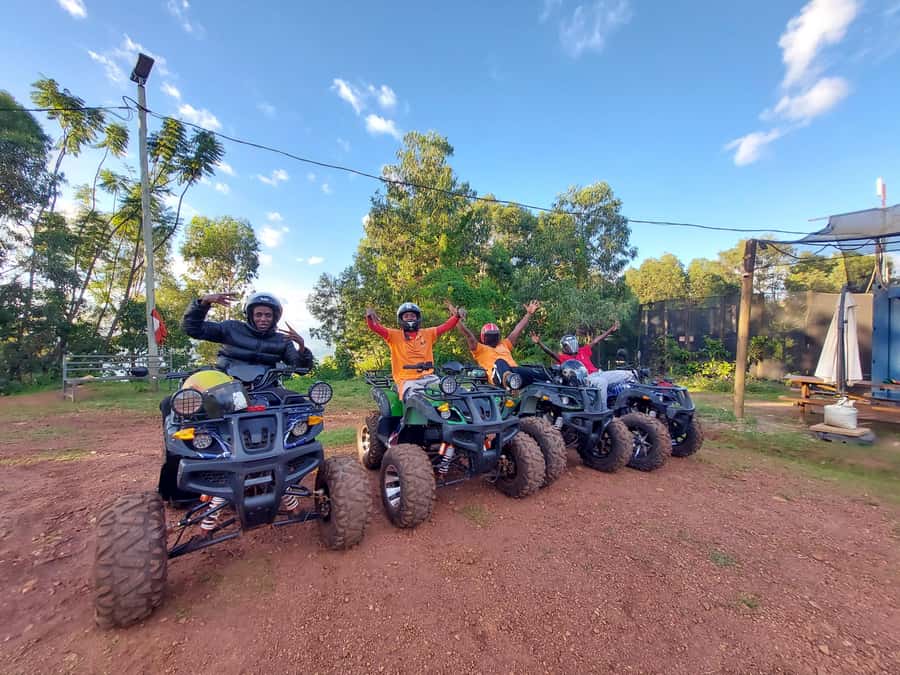 Kigali: Quad Bike Ride on Dirt Roads - From the safety briefing to the first dirt road