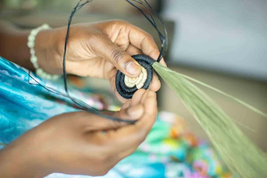 Kigali: Traditional Basket Weaving in a Garden - Materials, tools, and your first weaving attempts