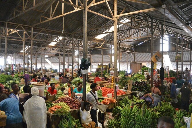 Kigali Walking Tour - Biryogo, food, and a car-free street