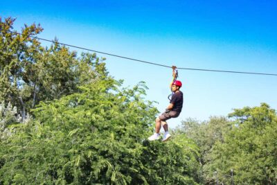 Zip-line Experience in Mount Kigali