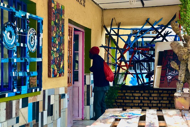 Private Half-Day Guided Kigali City Tour with Coffee Break Included - Meeting artists at Indiba Arts Space